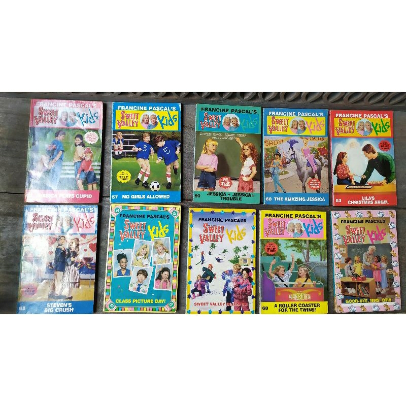 FRANCINE PASCAL Vintage Sweet Valley Kids Collection 3 children's