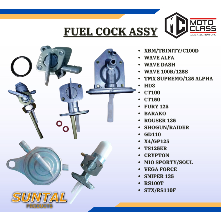 SUNTAL FUEL COCK ASSY STX/RS110F YF063 | Shopee Philippines