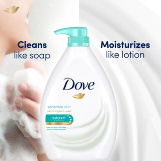 DOVE Sensitive Skin Nourishing Body Wash 550ml | Shopee Philippines