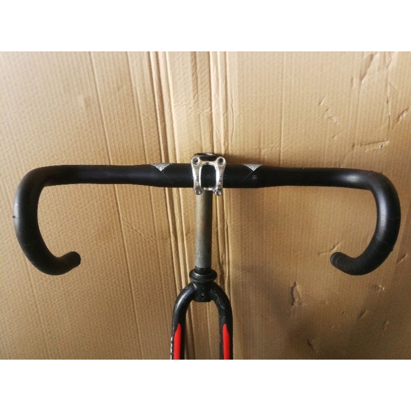 Branded Road Bike Drop Bar Compact Bend 400mm Oversized 31.8mm