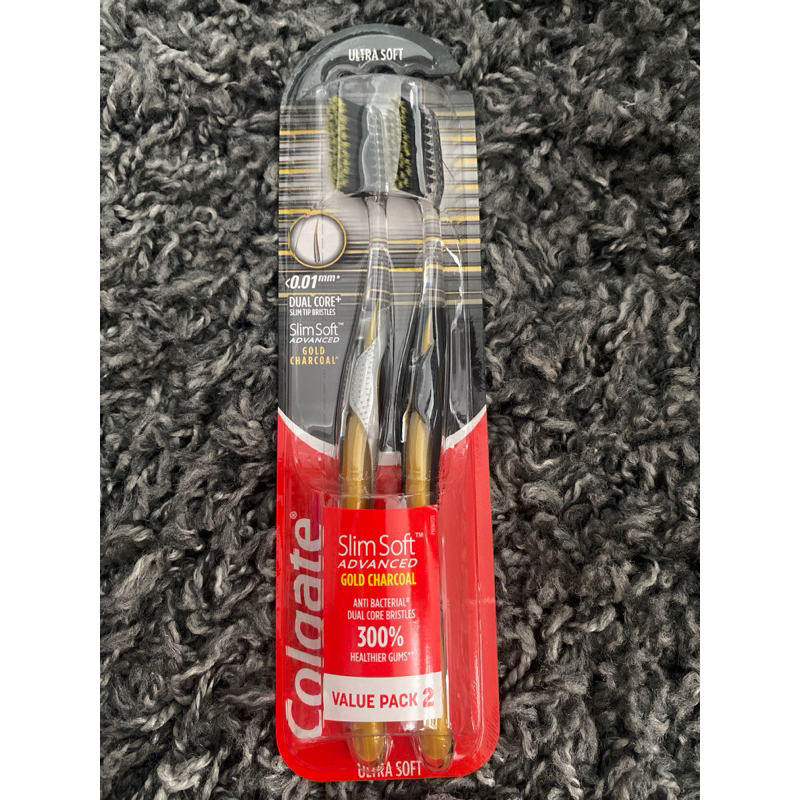 colgate slim soft advanced gold charcoal | Shopee Philippines