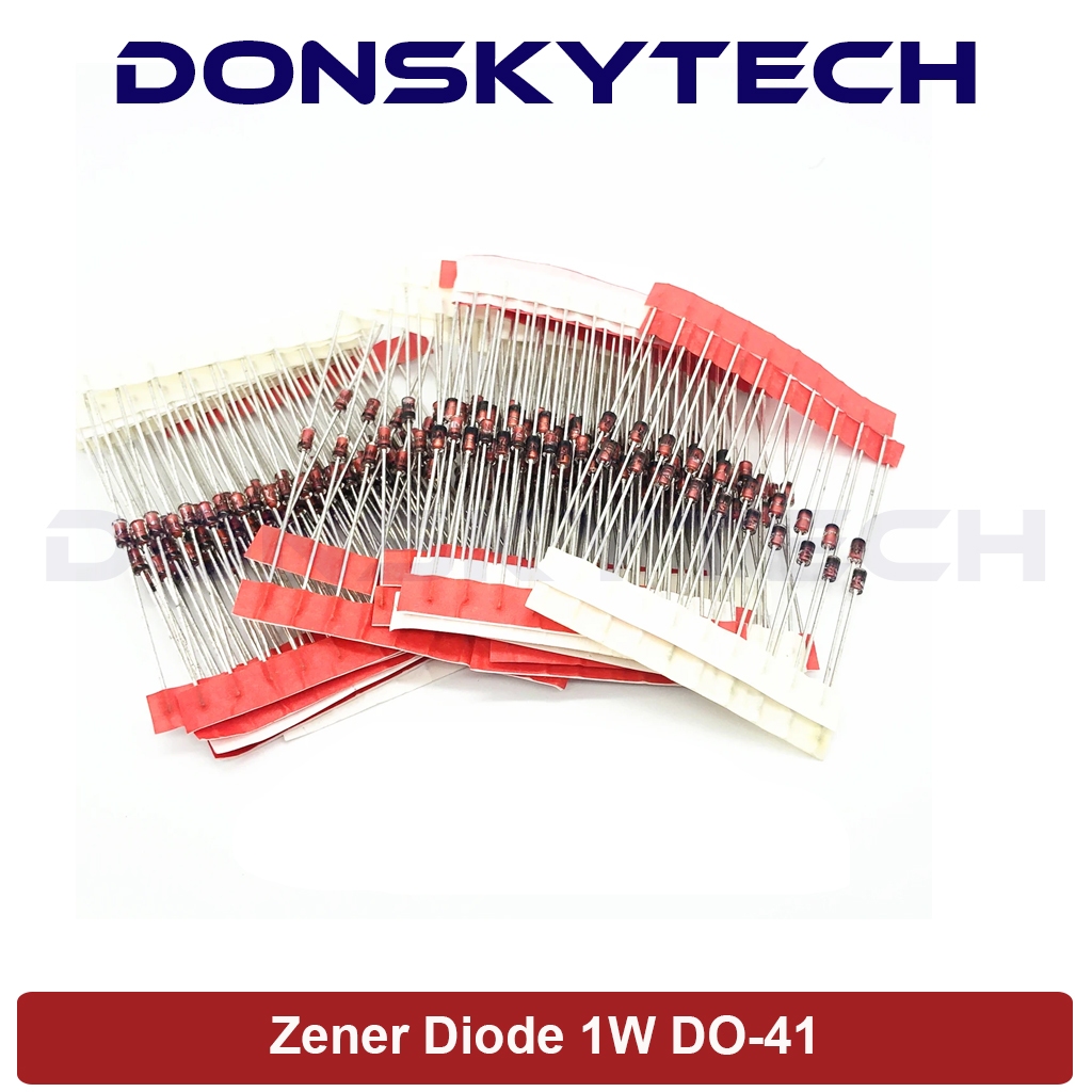 Produktbild von Zener Dioden Set 200 Stück – 10 Werte Von 3,3V Bis 7,5V (1N4728–1N4737), Sortiert In Box, Für Elektronikbastler
