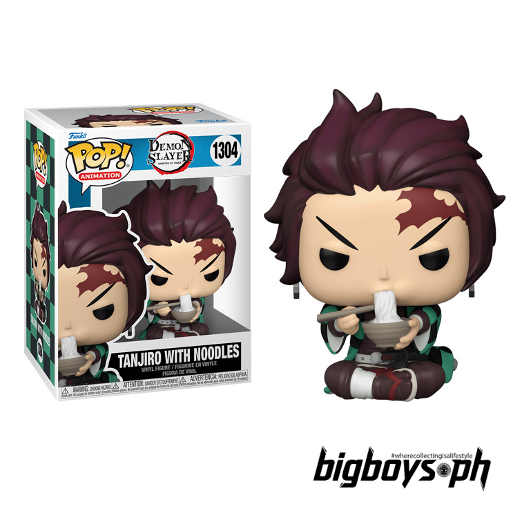 Funko Demon Slayer Kimetsu no Yaiba Tanjiro with Noodles Pop! Vinyl ...