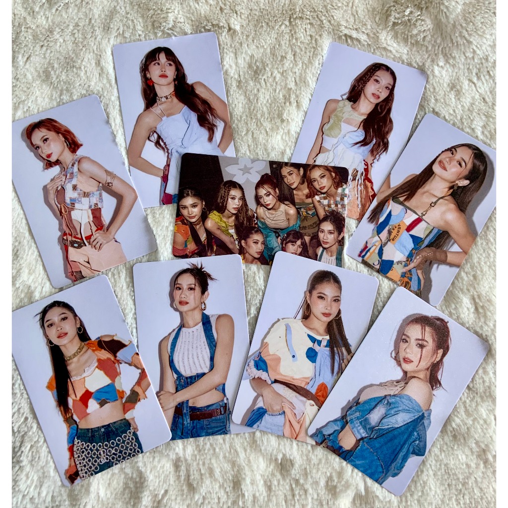 BINI Photocards Set Fan-made Matte Laminated | Shopee Philippines