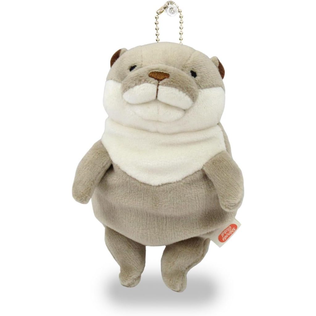 Shinada Global Mochi Series Mochi Otter Gray (mini) 7x5x14cm Stuffed ...