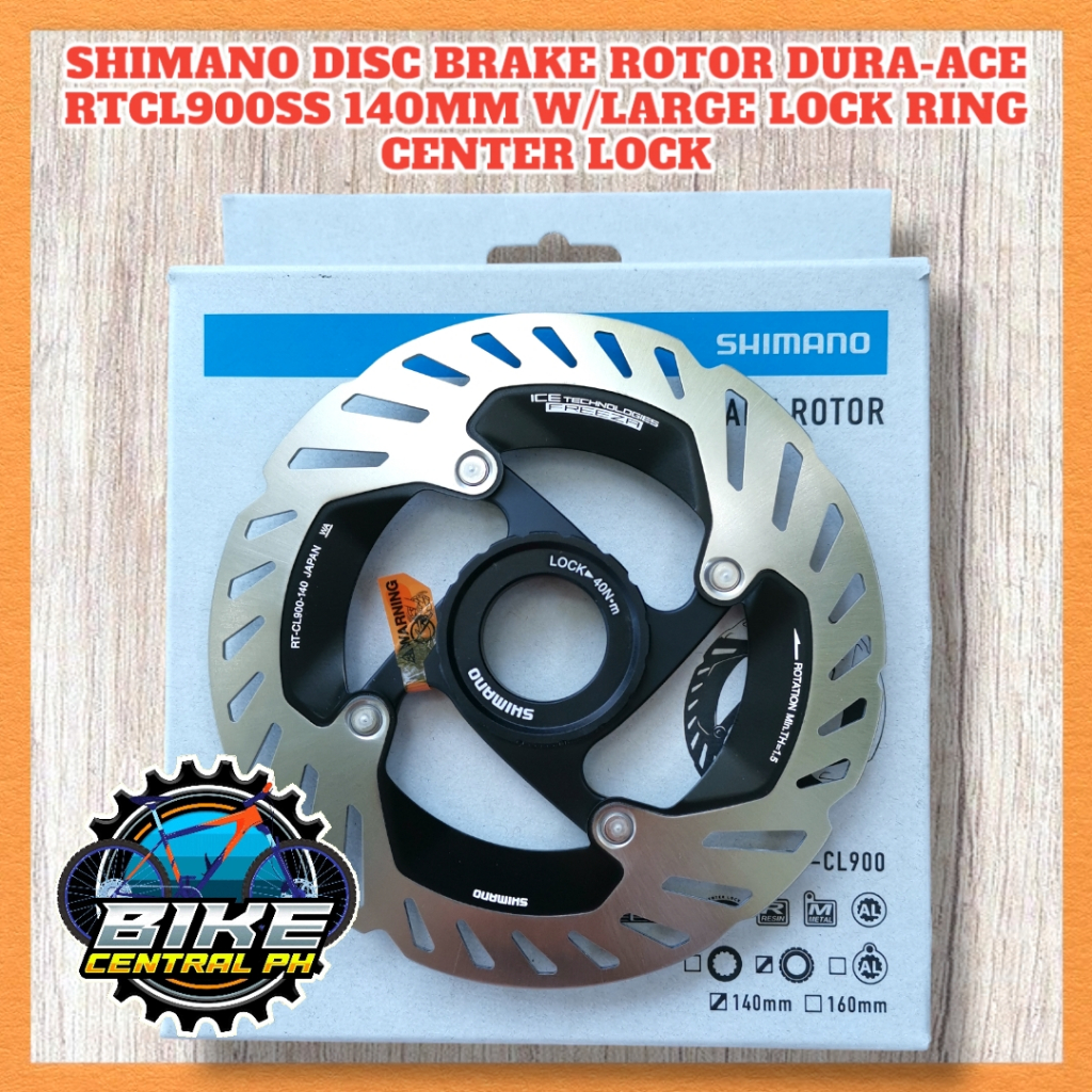 SHIMANO RT-CL900 160mm 140mmセット Shimano, RT-CL900, Rotor, 160mm, Center Lock, IRTCL900SI