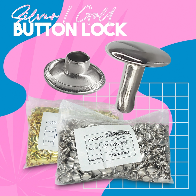 PROMO 1000pcs ID Lace Making Accessories (ID Clam Button Rock