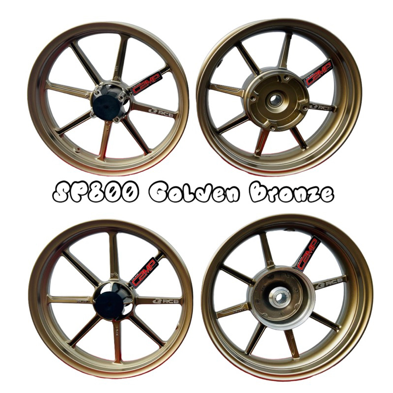 RCB SP800 8 Spokes Mags Honda Click 160 ONLY 4 Holes 2.15 x 3.50 x14 DI ...