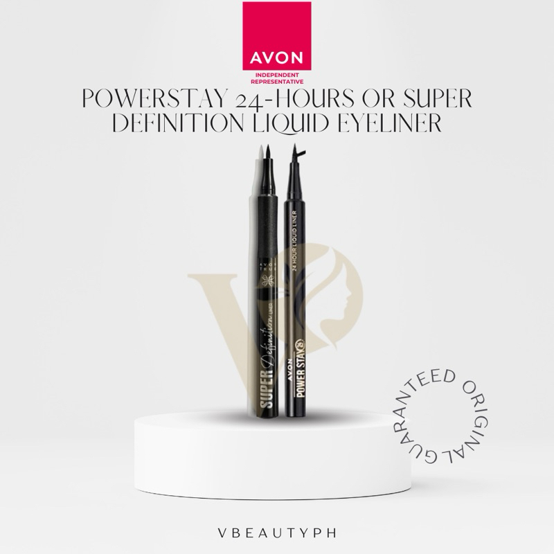 Avon power stay 24 hours liquid eyeliner or super definition liquid