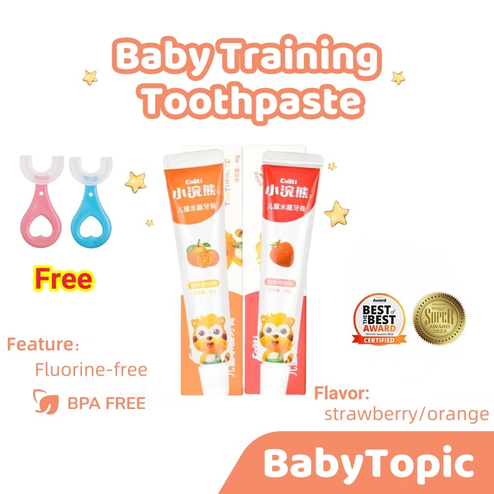 Probiotic Training Toothpaste - Flavour-Free (Above 2 Years Old) 40g ...