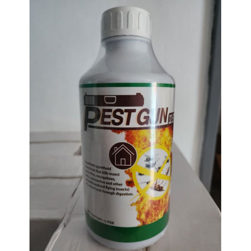 PESTGUN 32EC pesticide/insectecide 1liter | Shopee Philippines