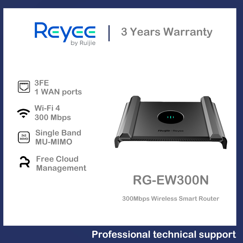 Ruijie-Reyee RG-EW300N 300Mbps Wireless Smart Router | Shopee Philippines