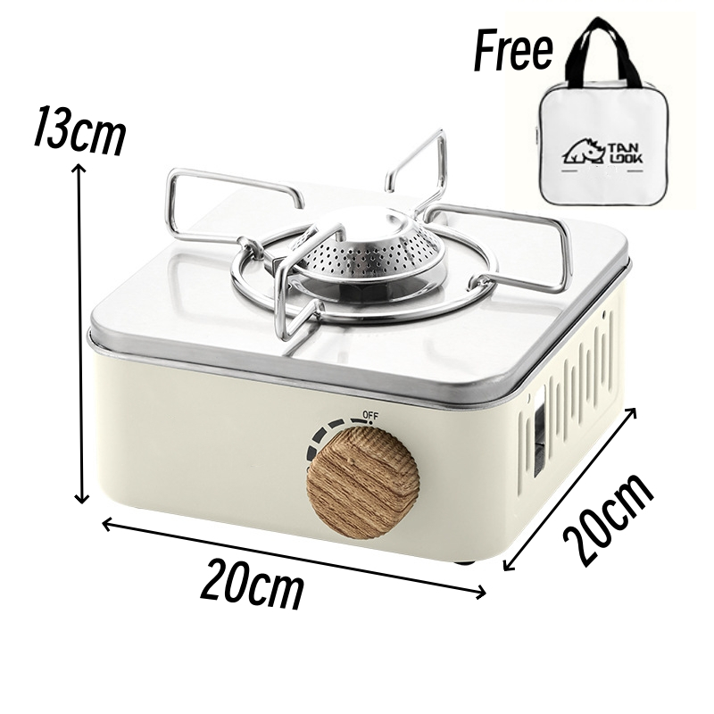 Mini Butane Gas Stove Camping Portable Gas Stove with Case Outdoor ...