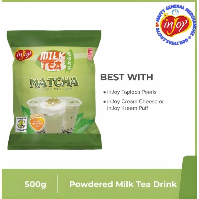 12.13 Christmas SALE!!!! INJOY POWDERED MATCHA MILKTEA (500G) | Shopee ...