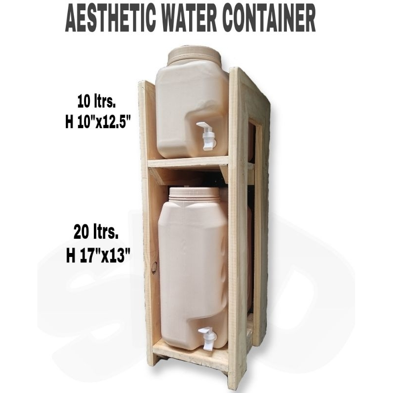 H212 2.5GAL MOCHA WATER CONTAINER 10L/10LITERS WATER GALLON/WATER ...