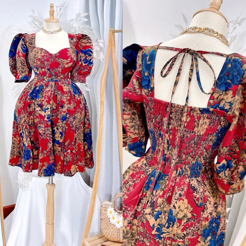 Vietnam Padded Midi dress with inner short COD! | Shopee Philippines