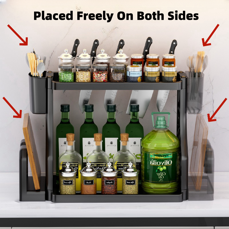 Spice Rack kitchen organizer Condiments Rack condiments organizer Spice ...