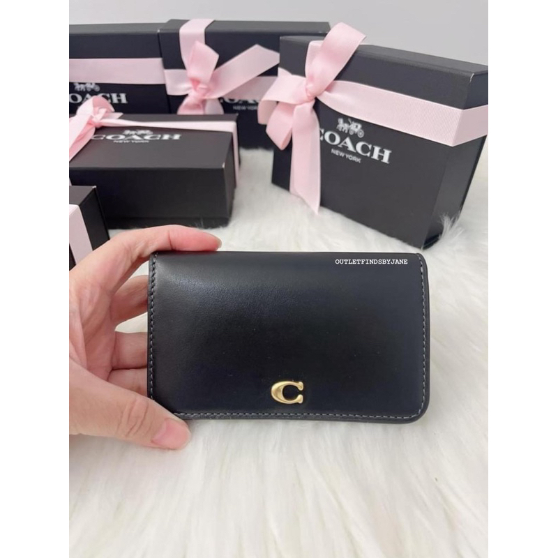 COACH ESSENTIAL SLIM CARD CASE | Shopee Philippines