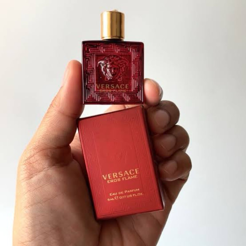 Mini Bottle 5ml | Versace Eros Flame | Eau de Parfum | Miniature Dabber ...
