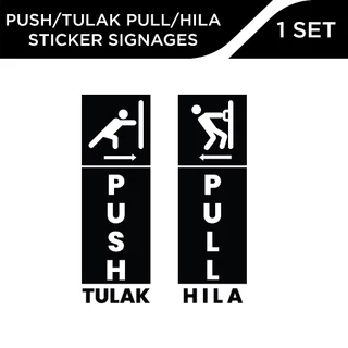 Shop pull and push signage for Sale on Shopee Philippines