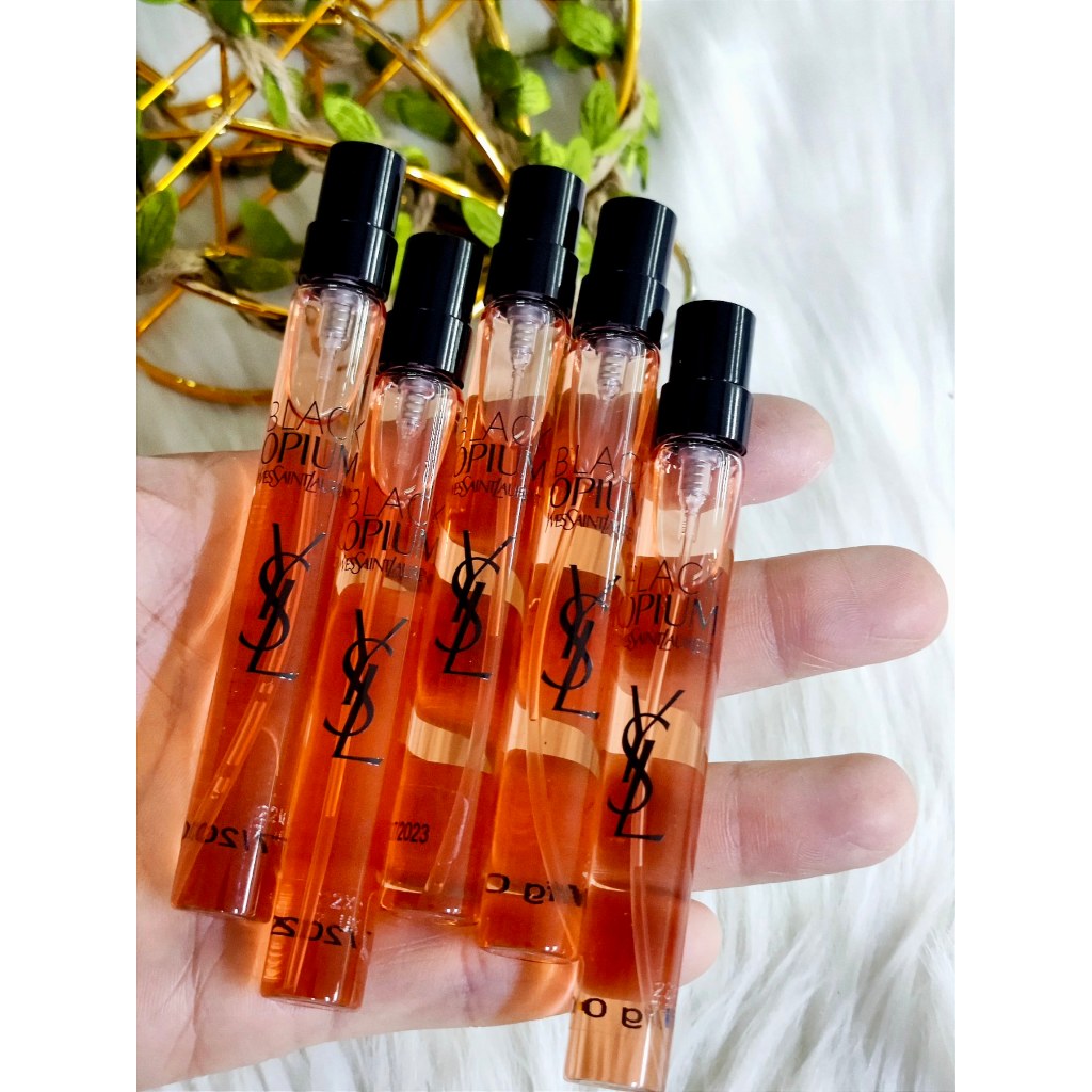 Yves Saint Laurent YSL Black Opium Edp 10ml Spray - sold each | Shopee ...