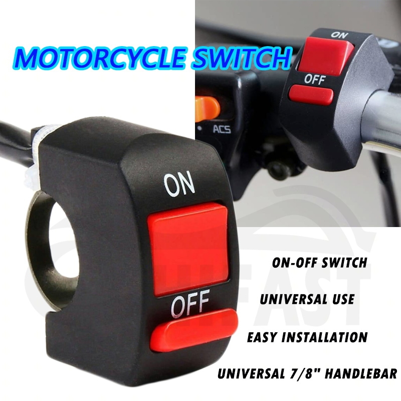 Motorcycle Universal Controll Switch Motorcycle Handlebar Light Switch ...
