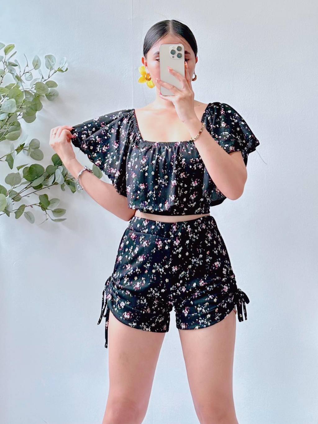 Trendy Two Way Off shoulder Terno Summer Outfit Knit Fabric Shopee Philippines