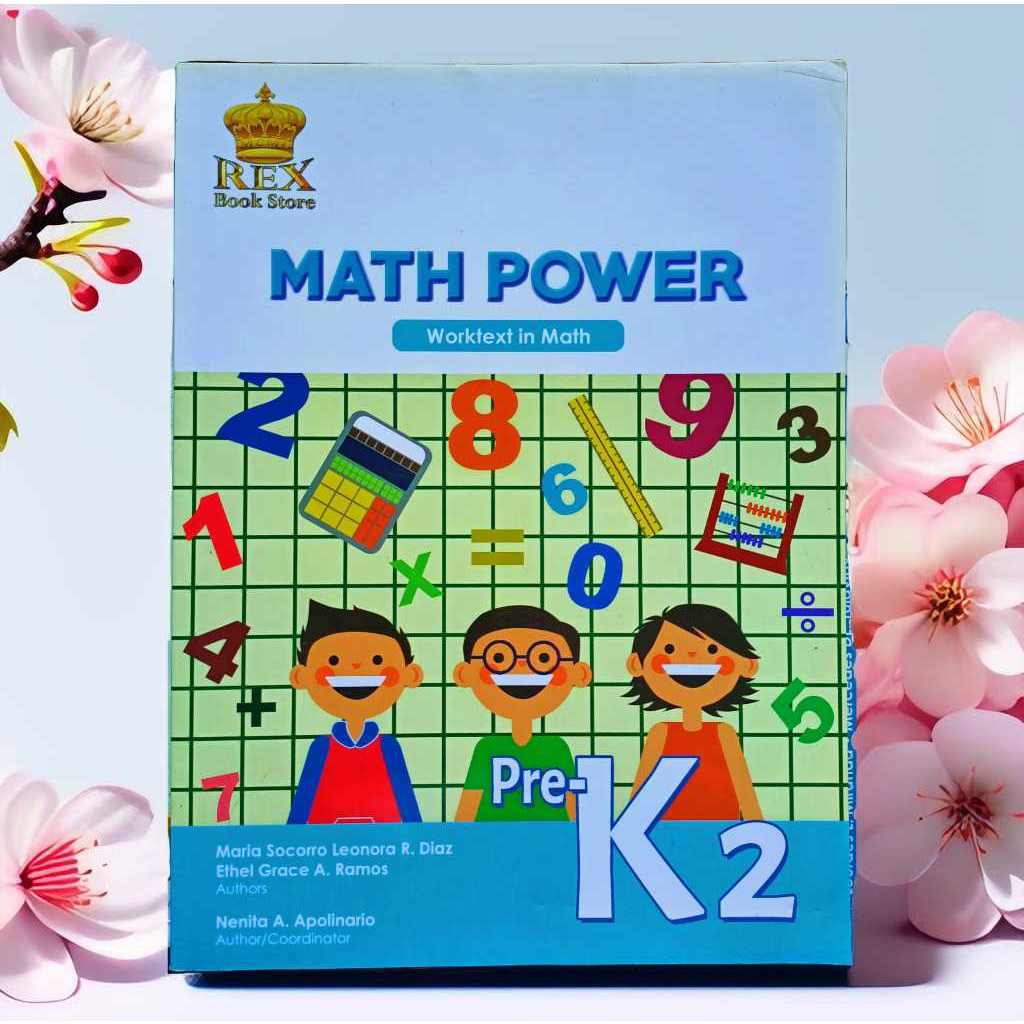 MATH POWER for K2 ( WT in Math ) | Shopee Philippines