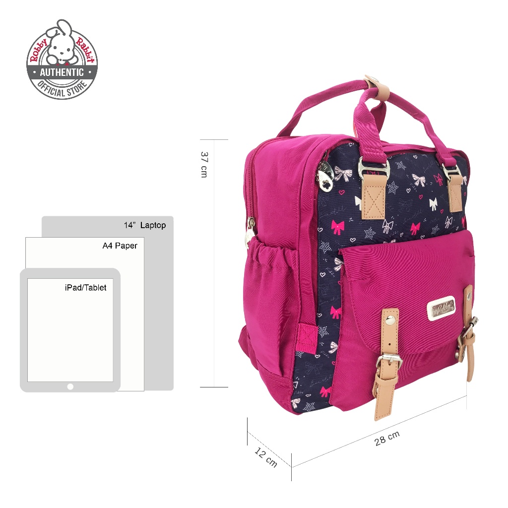 Robby Rabbit Hana Backpack 15-Inch | Shopee Philippines