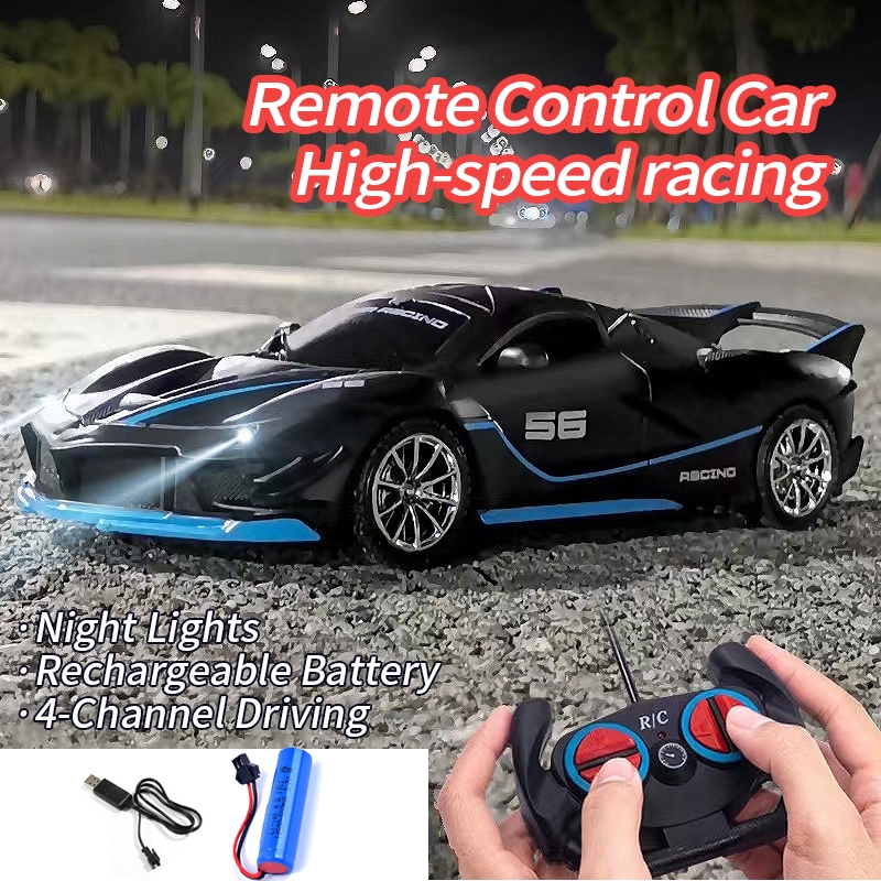 1:18 Emulation Car Toys Remote Control Chargeable Racing Model New ...