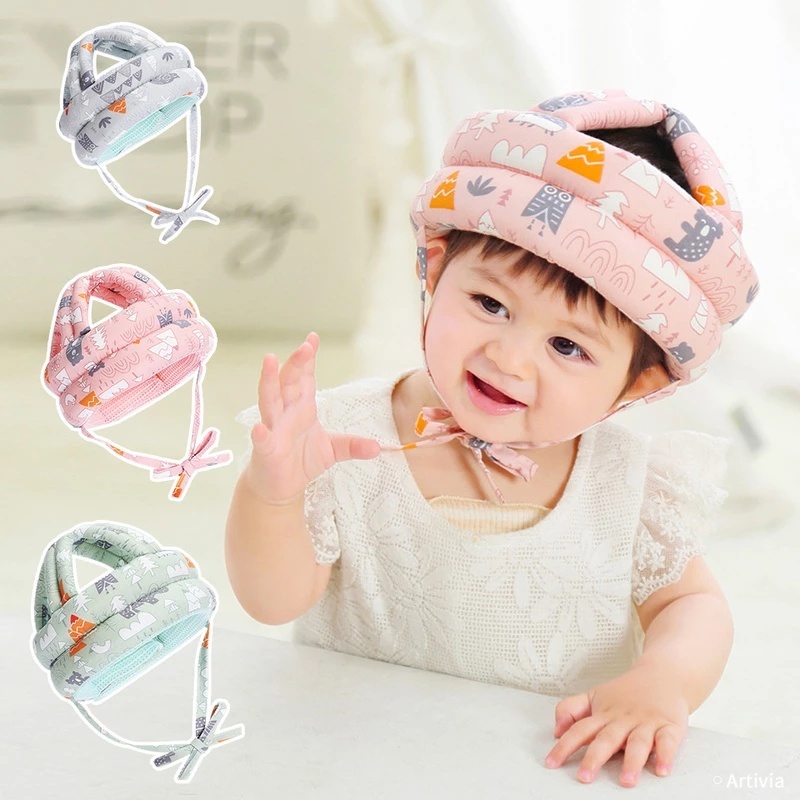 Baby Head Protector Baby Safety Helmet Anti Fall Baby Helmet Soft ...