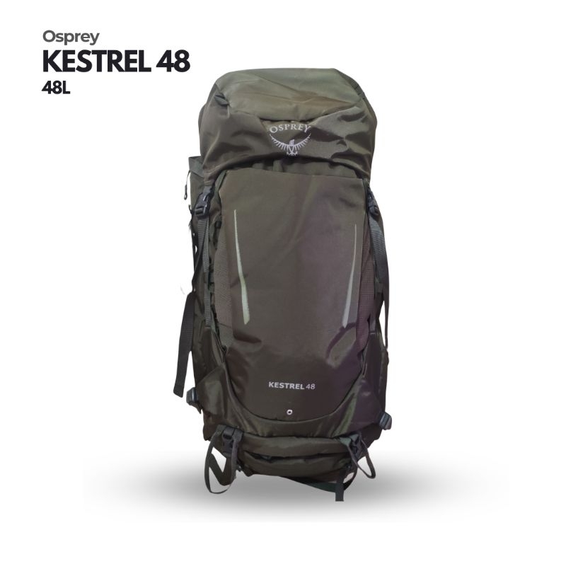 Osprey Kestrel 48 - Black, Bonsai Green, Atlas Bluen With Raincover |  Shopee Philippines