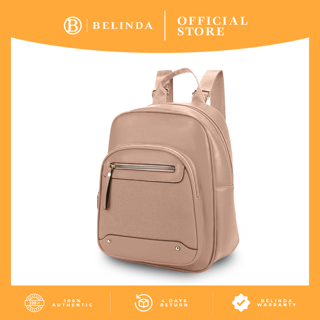 Belinda Bag High QualityLeather Korean Fashion Original Backpack Bags For Large Storage M4014 Shopee Philippines