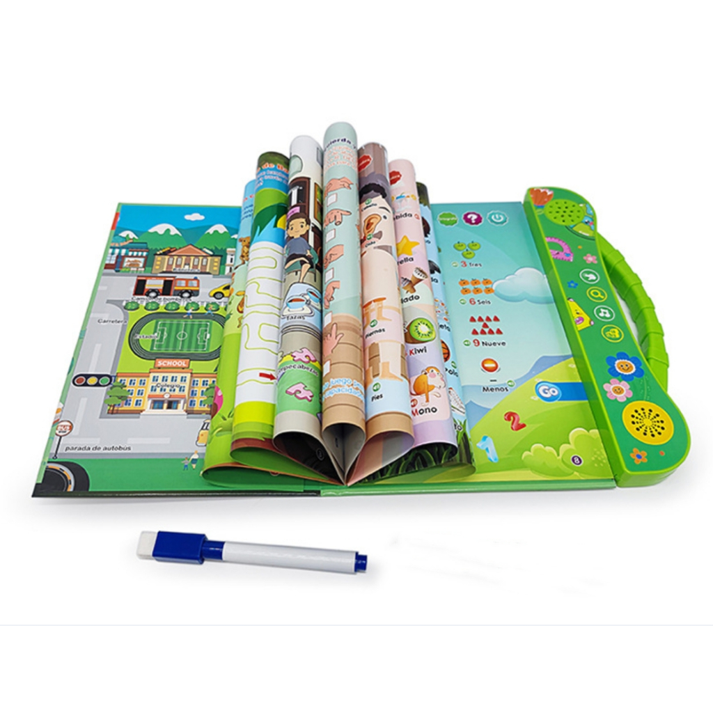 English Sound Board Book Interactive Talking Book Early Educational ...