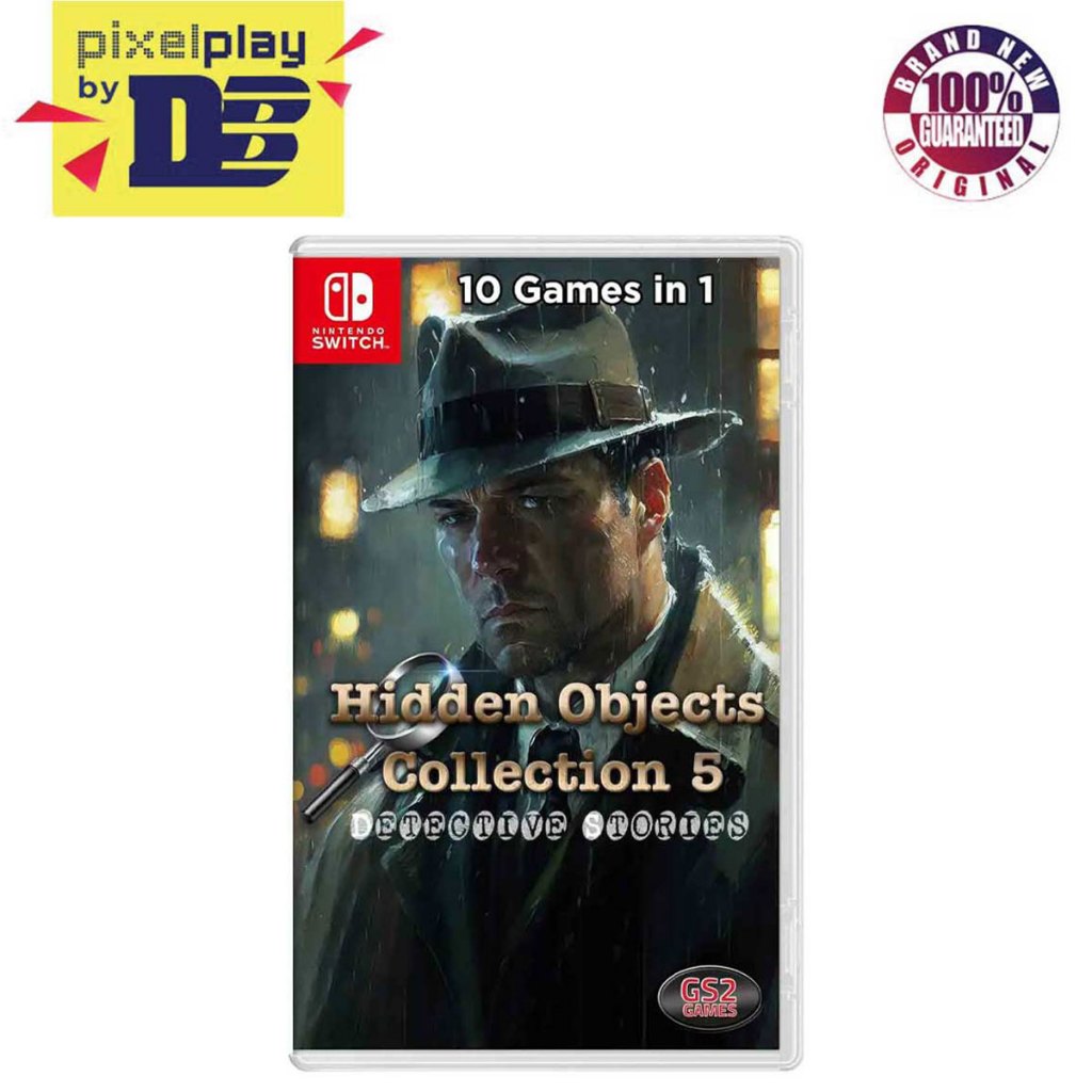 Nintendo Switch Hidden Objects Collection 5 Detective Stories (Eng/EU ...