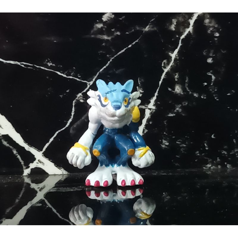Figurine WereGarurumon Digimon 1999 - Bandai Vintage - Rare Collection