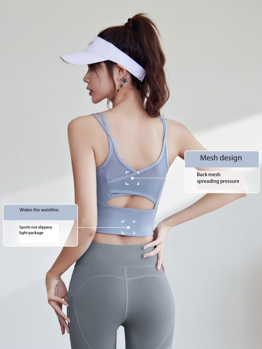 Isabelle Q MTXWX60 Mesh Front Design Sando Padded Tops | Shopee Philippines