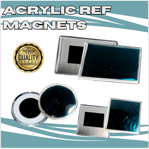 Photo Insert Acrylic Ref Magnet Rectangle-Square-Circle | Shopee ...
