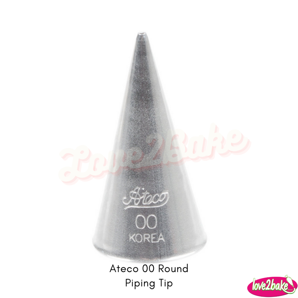 Ateco 00 Round Piping Tip (Small) | Shopee Philippines