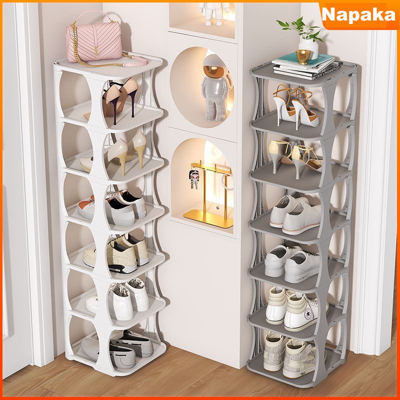9 Layer DIY Shoe Rack Organizer Shoe Cabinet Stackable Shoes Storage ...
