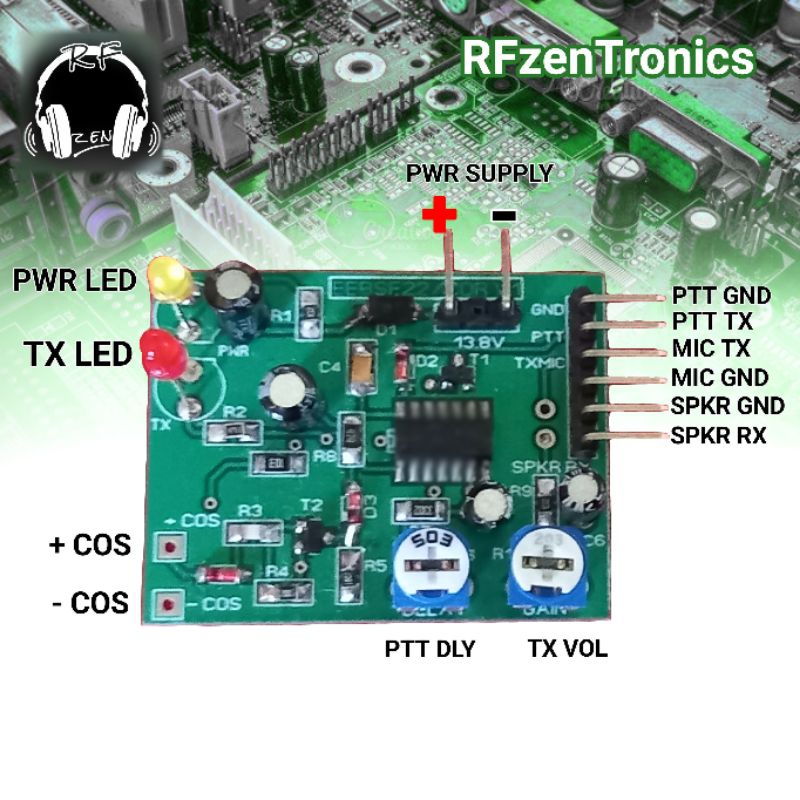 COR COS REPEATER CONTROLLER MODULE/COR REPEATER CONTROLLER(5V COS & 0V ...