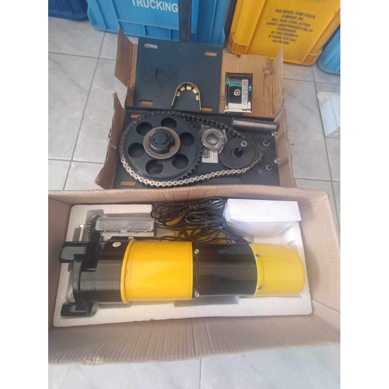 Motorized Roll up Automatic mechanism up to 300kg-700kg | Shopee ...