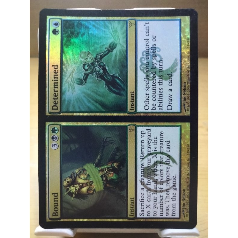 Magic: The Gathering(MTG) Card Bound Bound/Determined Fuse Foil Dissension  | Shopee Philippines
