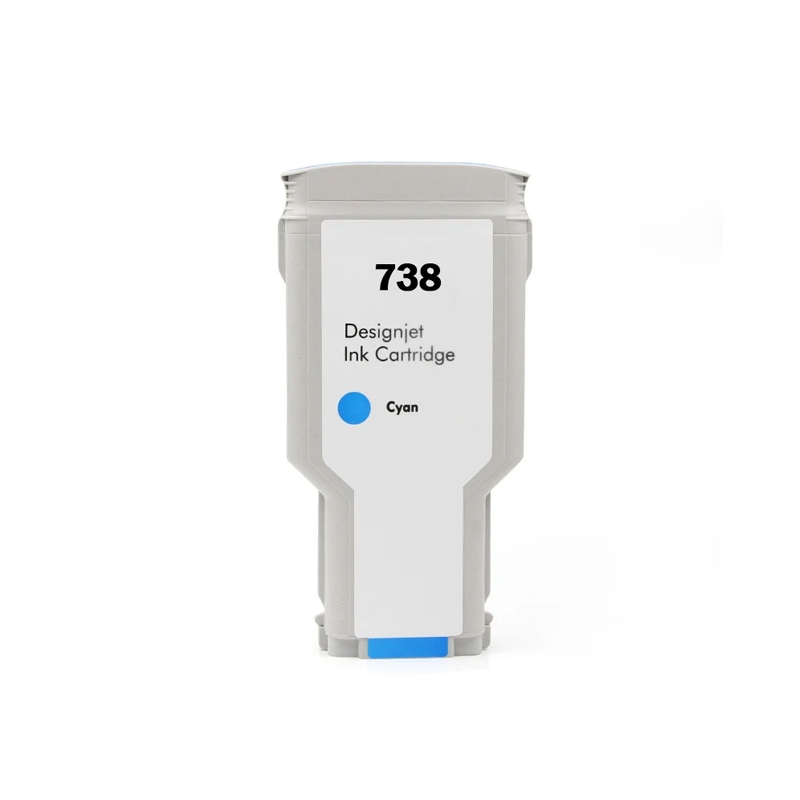 For HP738B HP 738 HP738 ink cartridge for For DesignJet T850 T950 ...