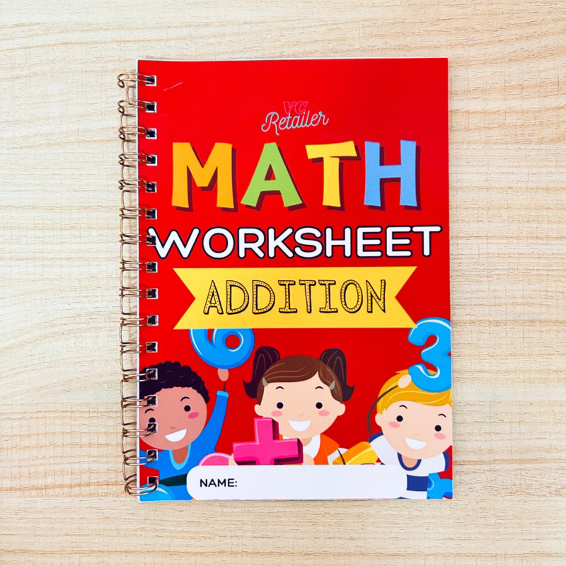 Math Workbook for Grade 1 Addition Subtraction Multiplication Division ...