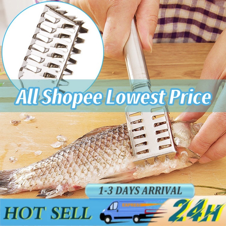 Fish scale Remover Stainless Steel Fish Scale Off Remover Cleaner ...