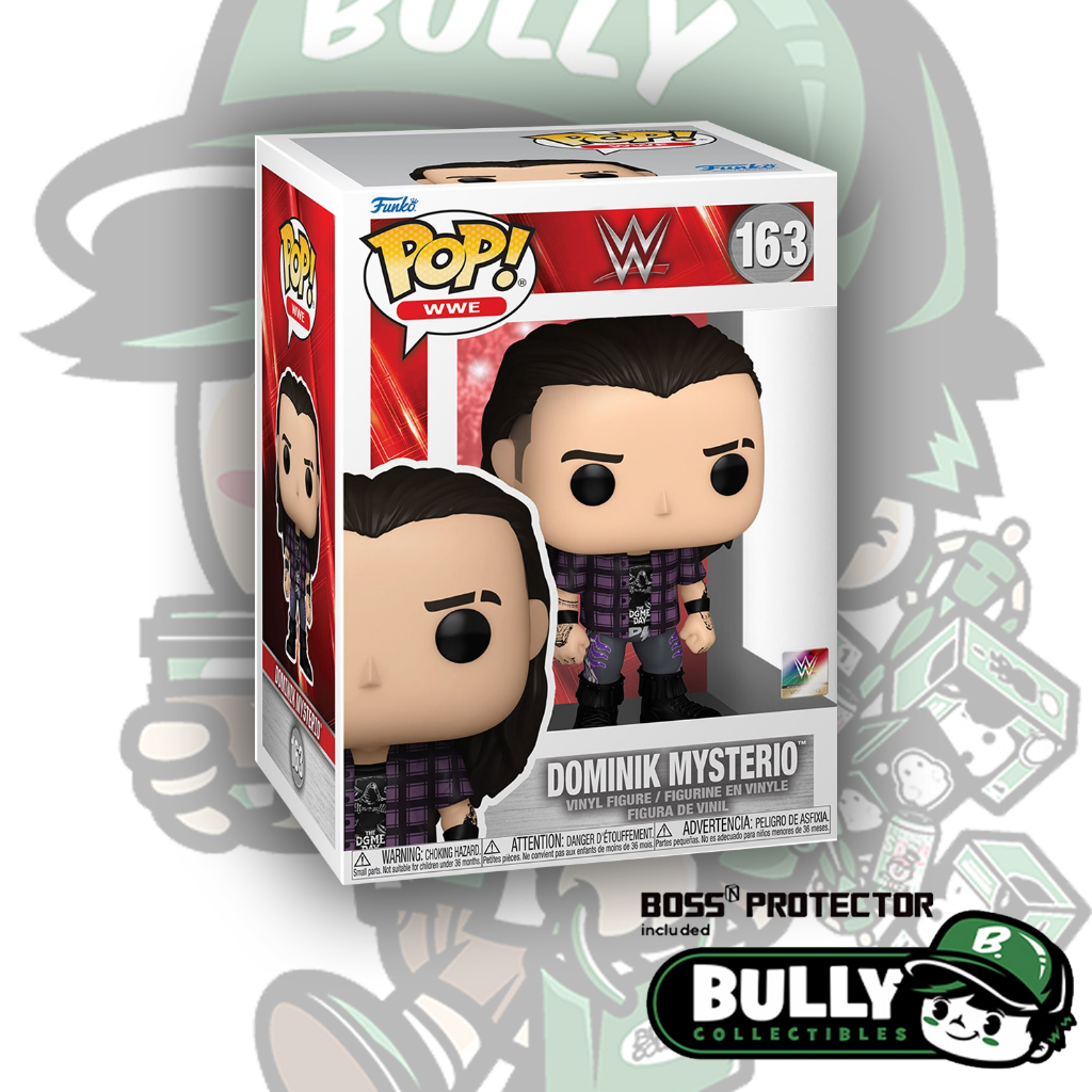 Funko POP! WWE: Dominik Mysterio 163 With Boss Protector Shopee Philippines