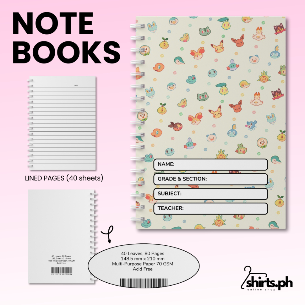 Demon Slayer Notebook Obanai Mitsuri Kawaii Notebook A5 Wired Lined 1pc ...