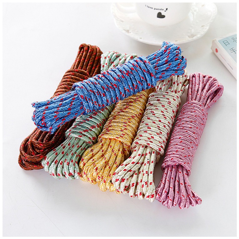 Nylon Clothesline Multifunction Rope Clothesline Luggage Rope 10 Meters ...