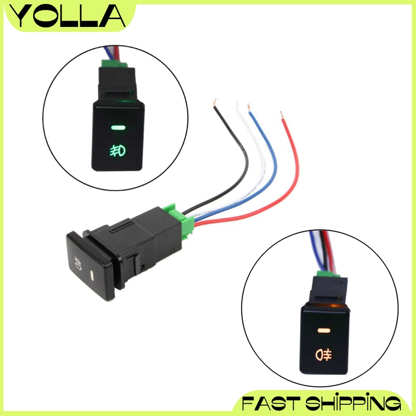 Front/Rear Fog light Switch For Toyota Camry Yaris Ralink Prius Reiz ...